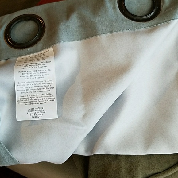 Solar Shield Naomi 95" Blackout Window Curtain - Picture 6 of 6